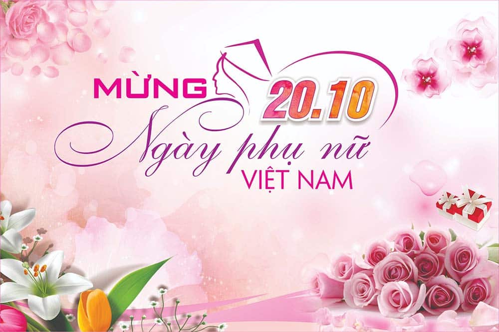 Mừng ngày Phụ Nữ Việt Nam 20/10/2023